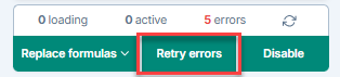 Retry errors