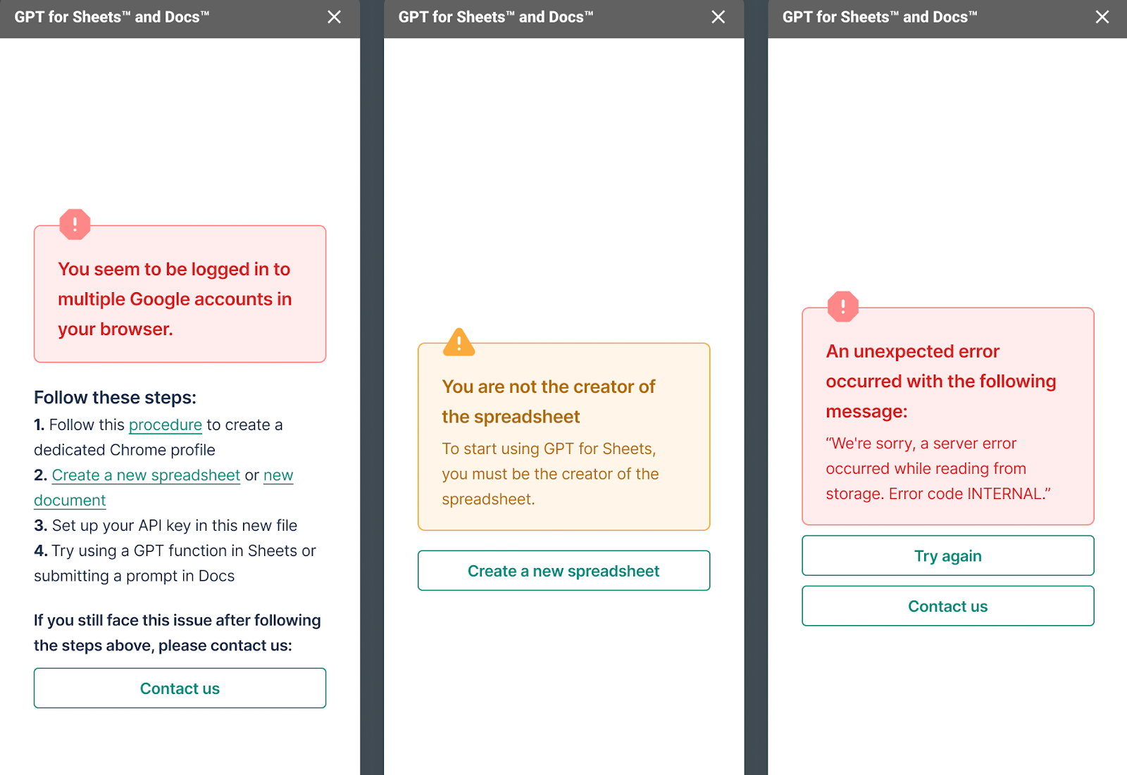 Clearer OpenAI error messages