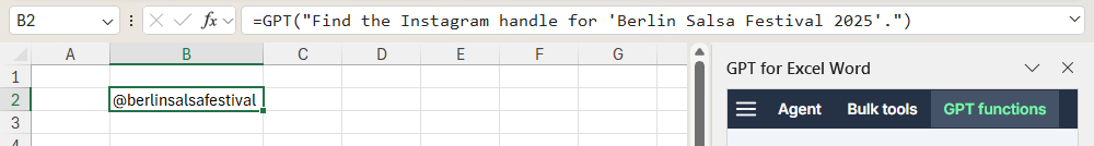 Result web search functions using sidebar