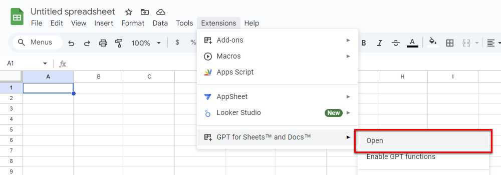 Launch GPT for Sheets