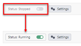 Starting the LM Studio server